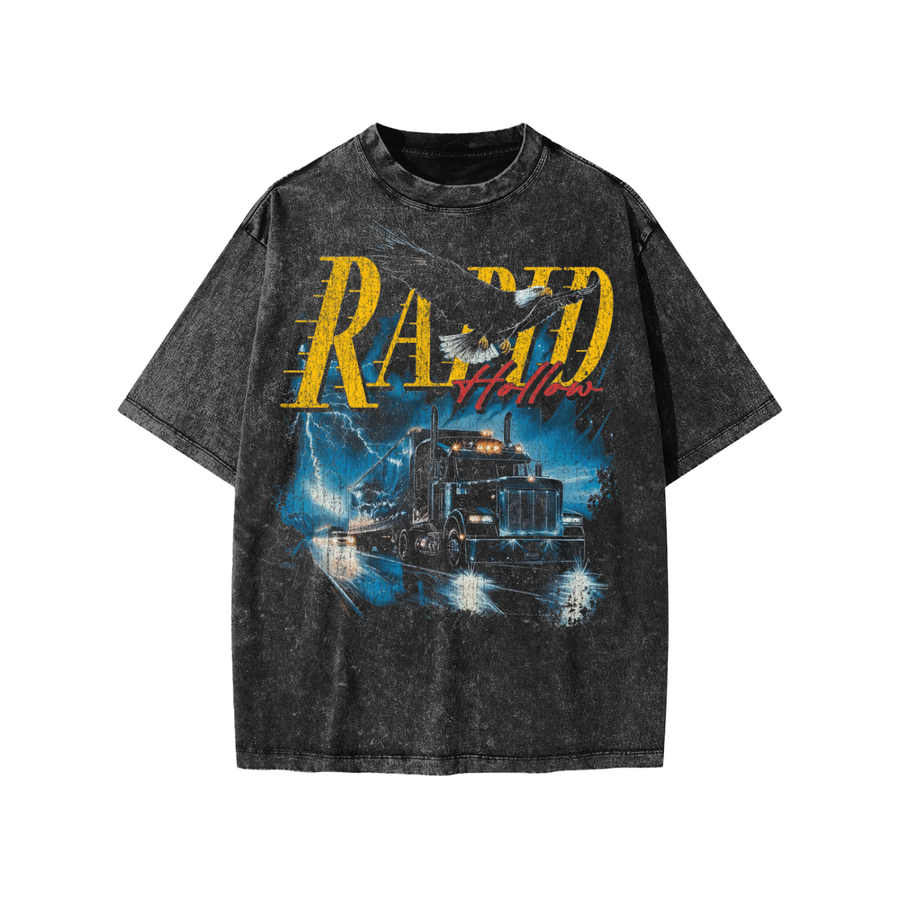 Trucker Tee Kids — Black